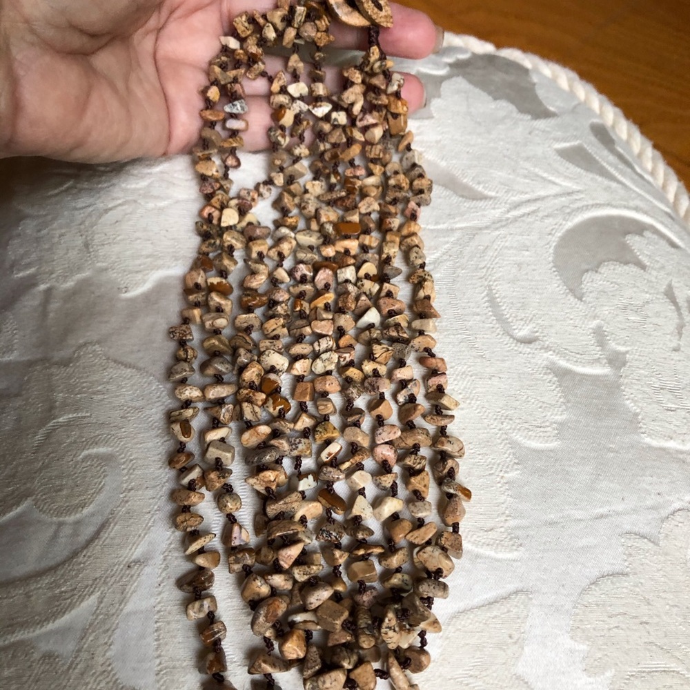 Picture jasper necklace.  Beautiful and never worn